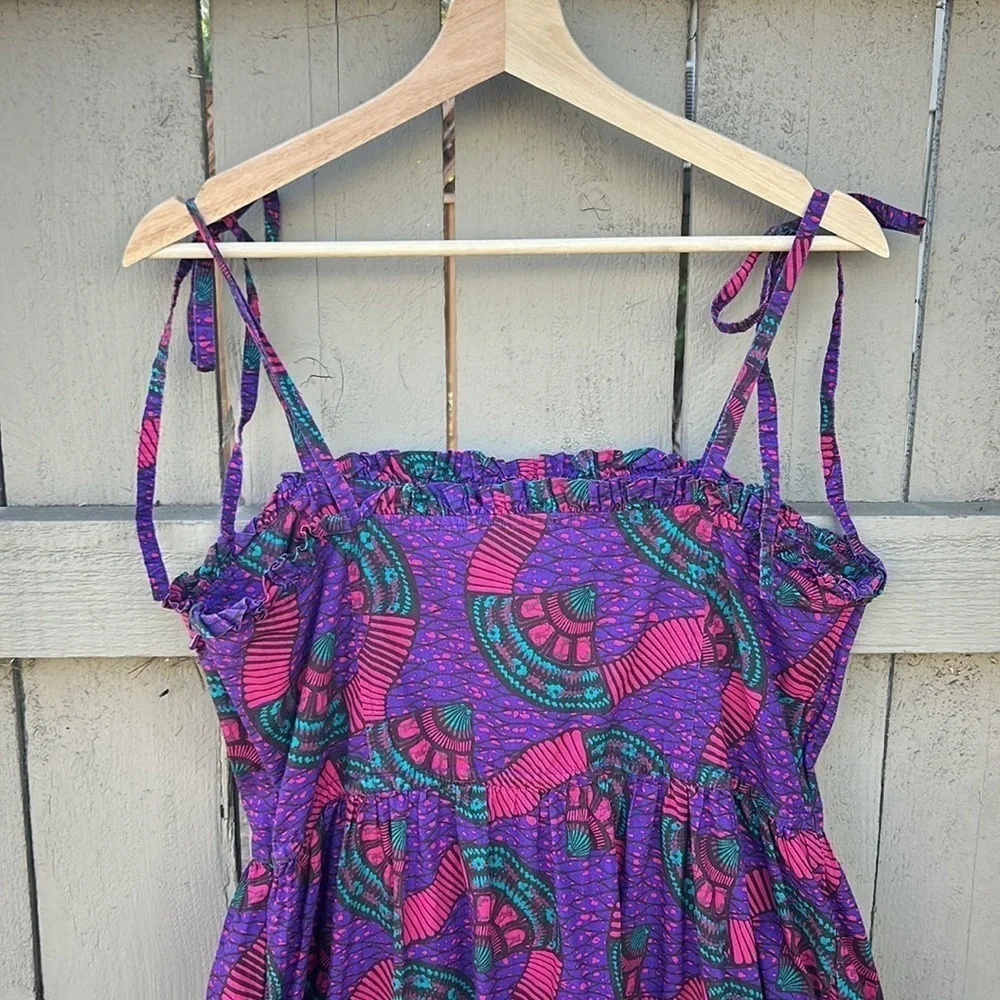 Ulla Johnson Ellyn Dress A Line Bohemian Floral Holiday Party Dress Wedding 12 - Picture 10 of 16